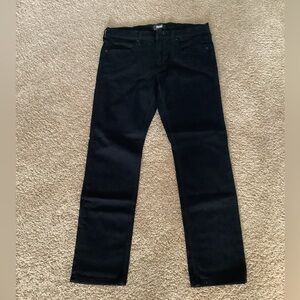 PAIGE Midnight Black Denim